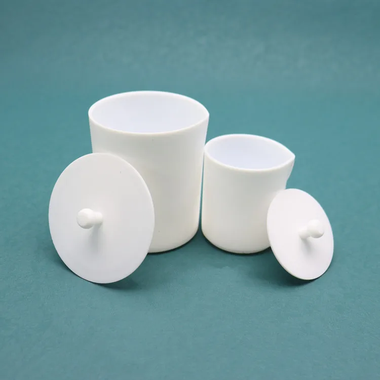 Professional chemical laboratory PTFE beakers , customizable factory direct sales
