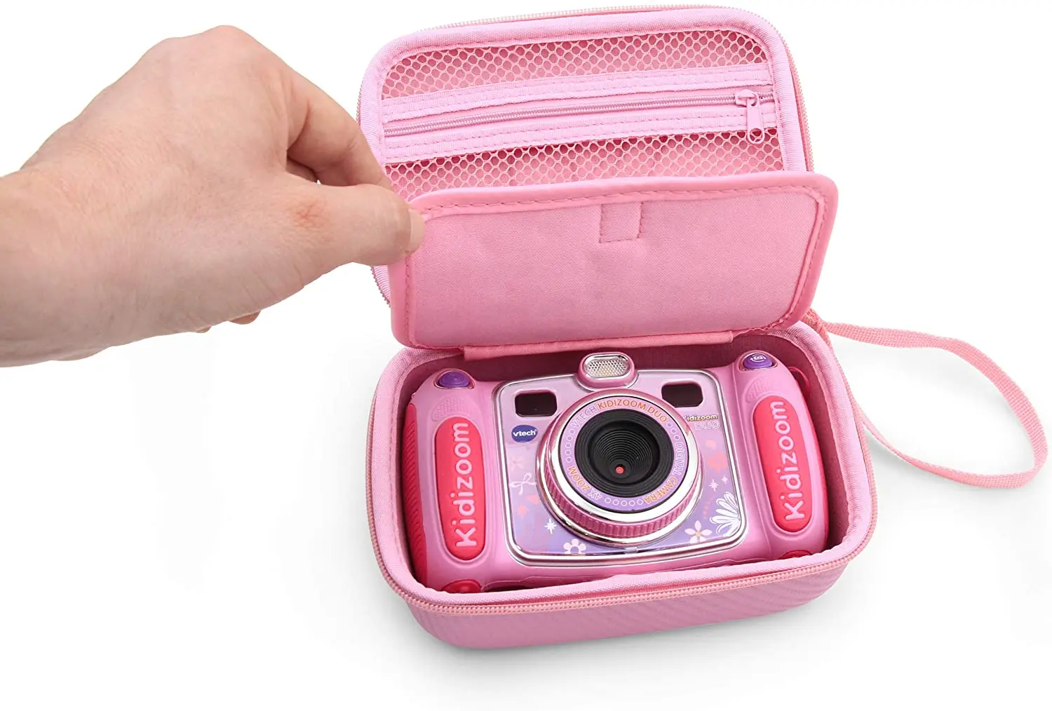 Custom Logo Hard Shell Carrying Case for Kids VTech Kidizoom Camera Waterproof Durable Portable Travel Storage Bag Accessories