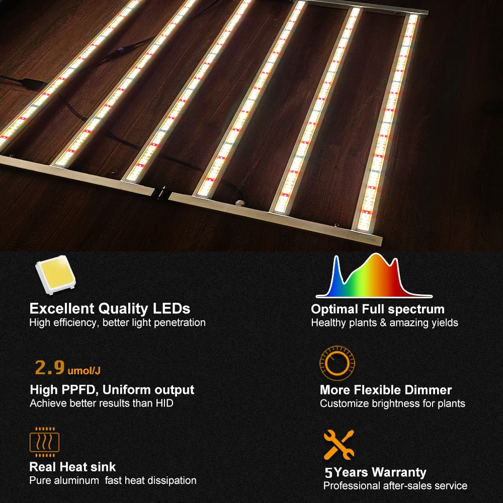 Best Price Competition Updated 660w Vypr Led Grow Light Workable For 208v 204v 380v 480v With Lower Electricity Cost