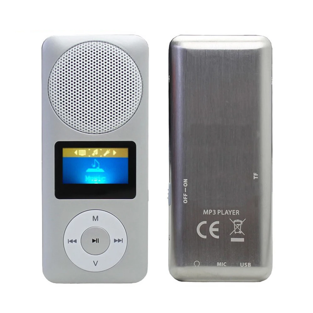 8 Гб flash MP3 плеер встроенный динамик цифровой mp3 музыкальный