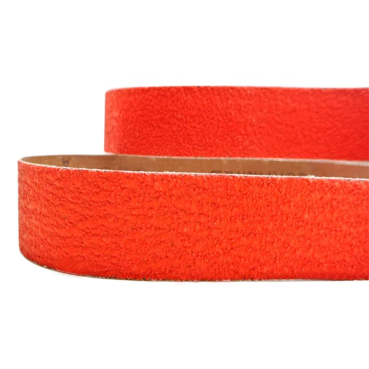 Sanding Belts Cloth Backing Abrasive DISC P80 Ceramic with Y- Weight Heavy Duty Polyester SATC 2 X 72 Inch SA480009 CN;SHG 80#