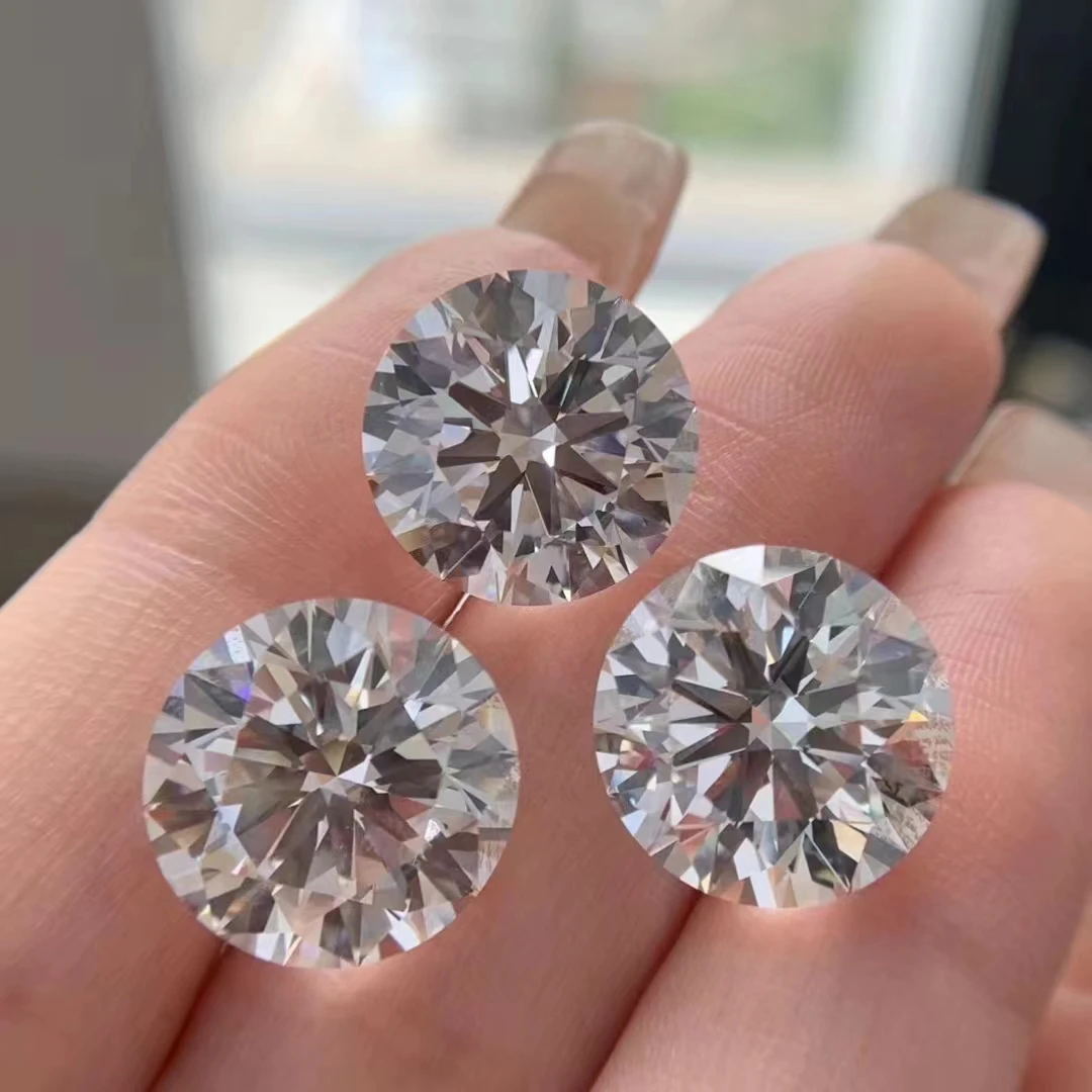 Сертификат IGI CVD/HPHT 1CT-5CT DEF color vvvs/VS круглая огранка лучшие лабораторные выращенные алмазы россыпью культивируемые