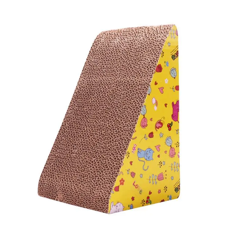 High quality Cat Scratcher Cardboard Scratch Pad with Premium Textures