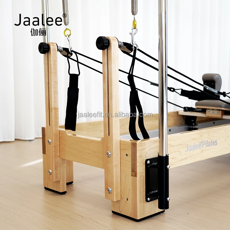 Fitness Yoga Pilates Full Elevated Reformer Training Equipment Sports Stretching Fitness Shaper Wooden 3-in-1 Reformer For Sale