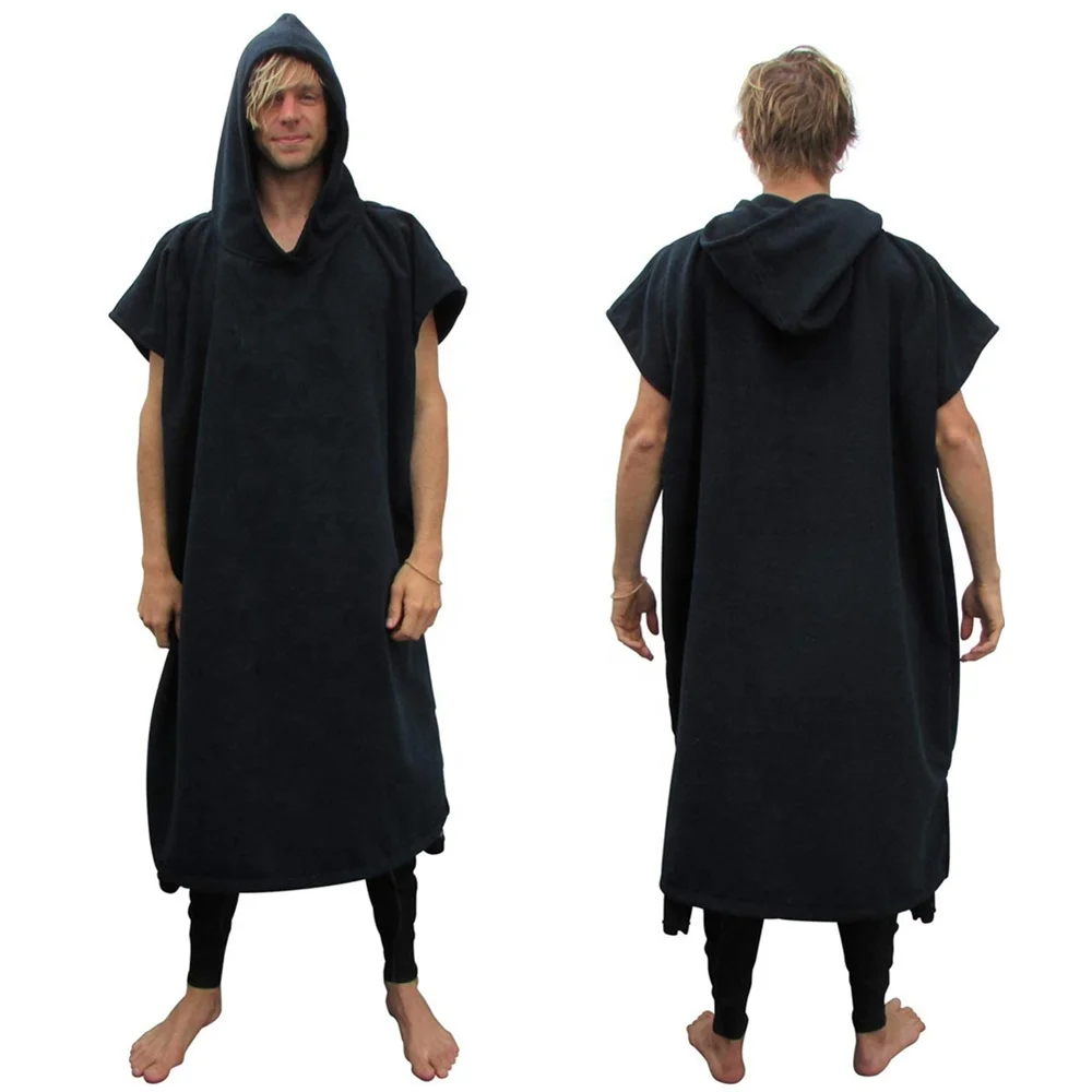 Fast Dry OEM Custom Size Logo Poncho Towel Kids Wholesale Surf Poncho