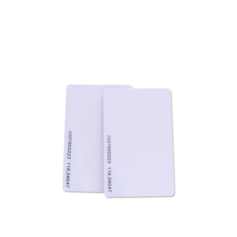100% Flat Printable Plastic Proximity RFID 125khz TK4100/ EM4200/ EM4305/ T5577 Blank Card