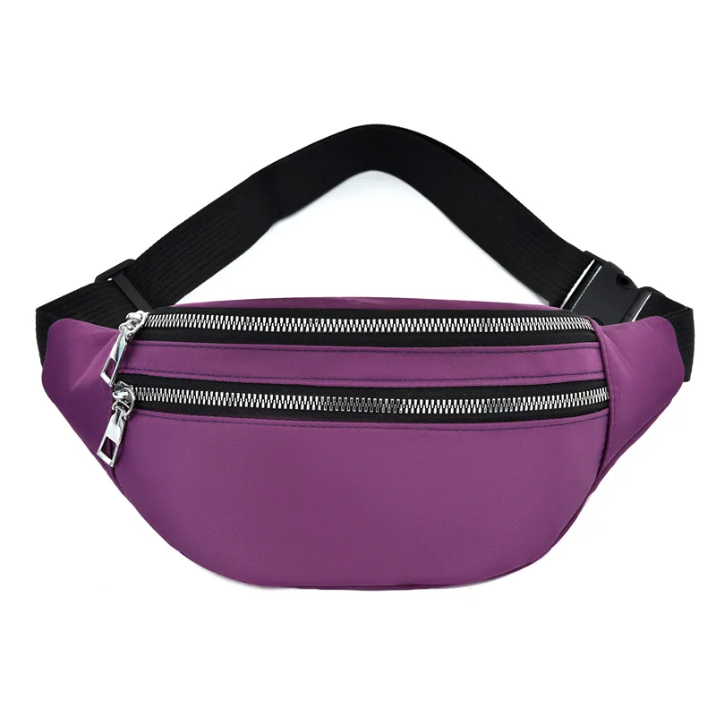 2024 New Hot Sports Fanny Pack Waterproof Cell Phone Korean Version Fashion Portable Large Capacity Waist Bag