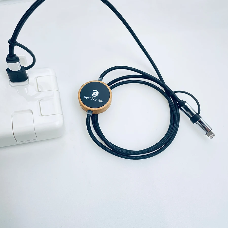 New Design 20W+60W 1.2m 2in1 Fast Charging Data Cable For IPhone USB c cable IOS Data Cable