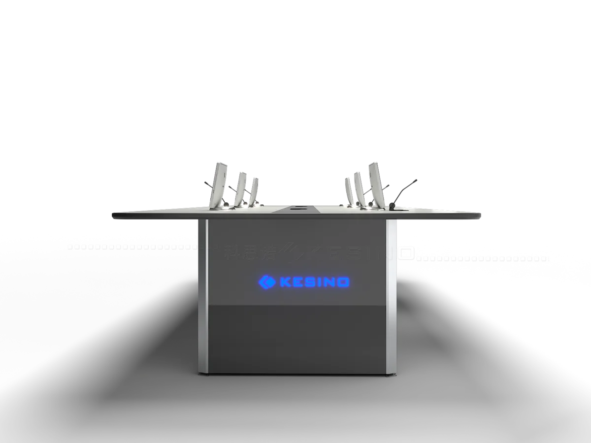 Kesino коммерческая мебель высокое качество современный стиль светодиодное освещение офисный Конференц-стол стол для управления Центром планирования