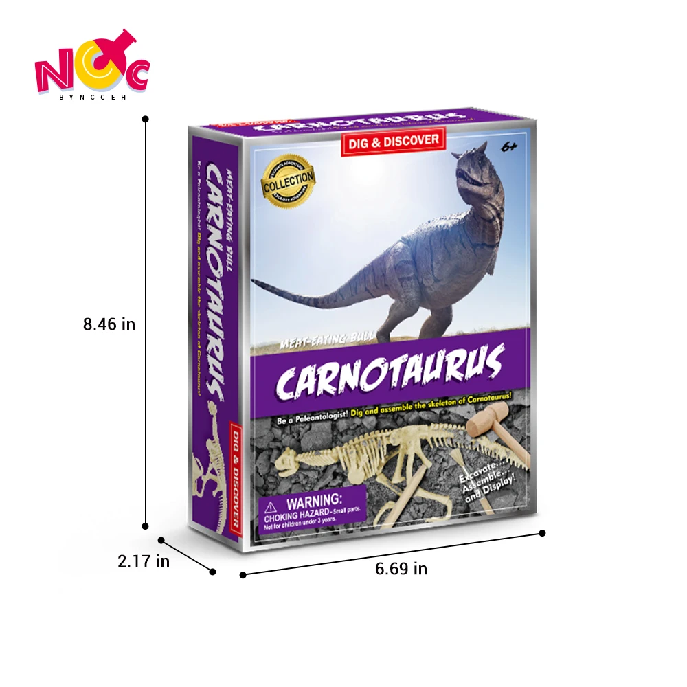 Top Selling Toys Game Kid Other Toys Educational Learning Carnotaurus Dinosaur Excavation Toys for Children