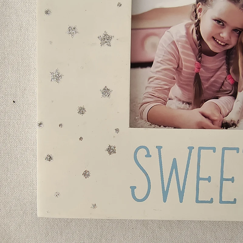 Wholesale custom high quality children wooden photo frame new creative eco-friendly baby photo frame