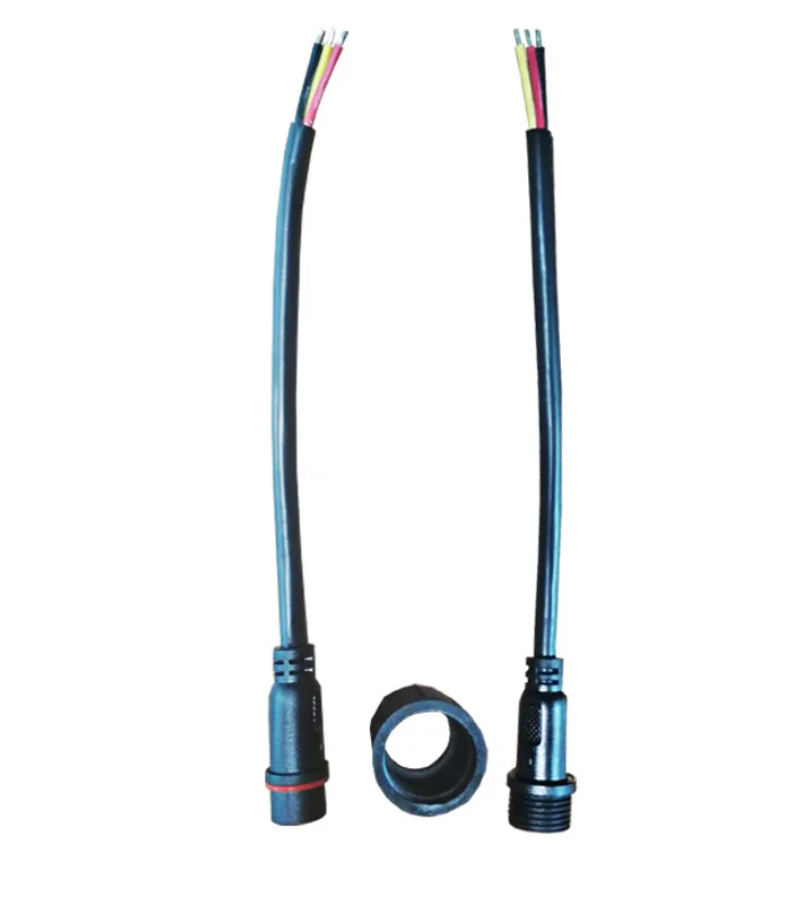 Водонепроницаемый провод 3*0,75, квадратный 3-жильный соединительный провод, черный ПВХ провод из чистой меди и кабель, изготовленный на заказ