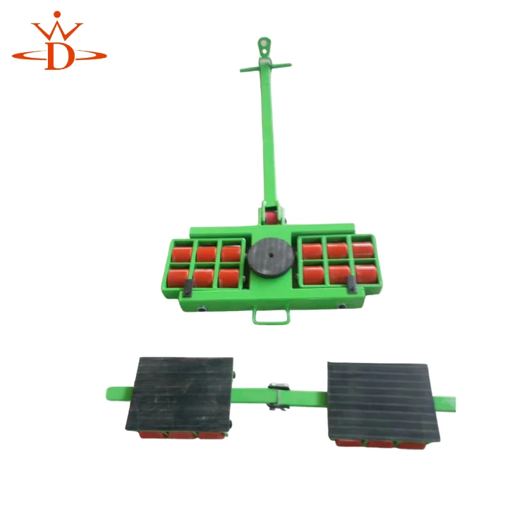 Cargo Trolley Heavy Duty X+Y Type Mover Dolly Roller Skates 6T 50T Cargo Carrying Tanks