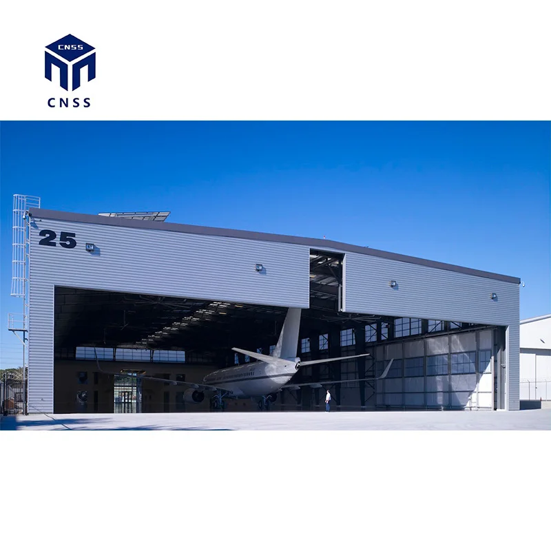 Стальная конструкция большого размера промышленное здание Ангарная мастерская