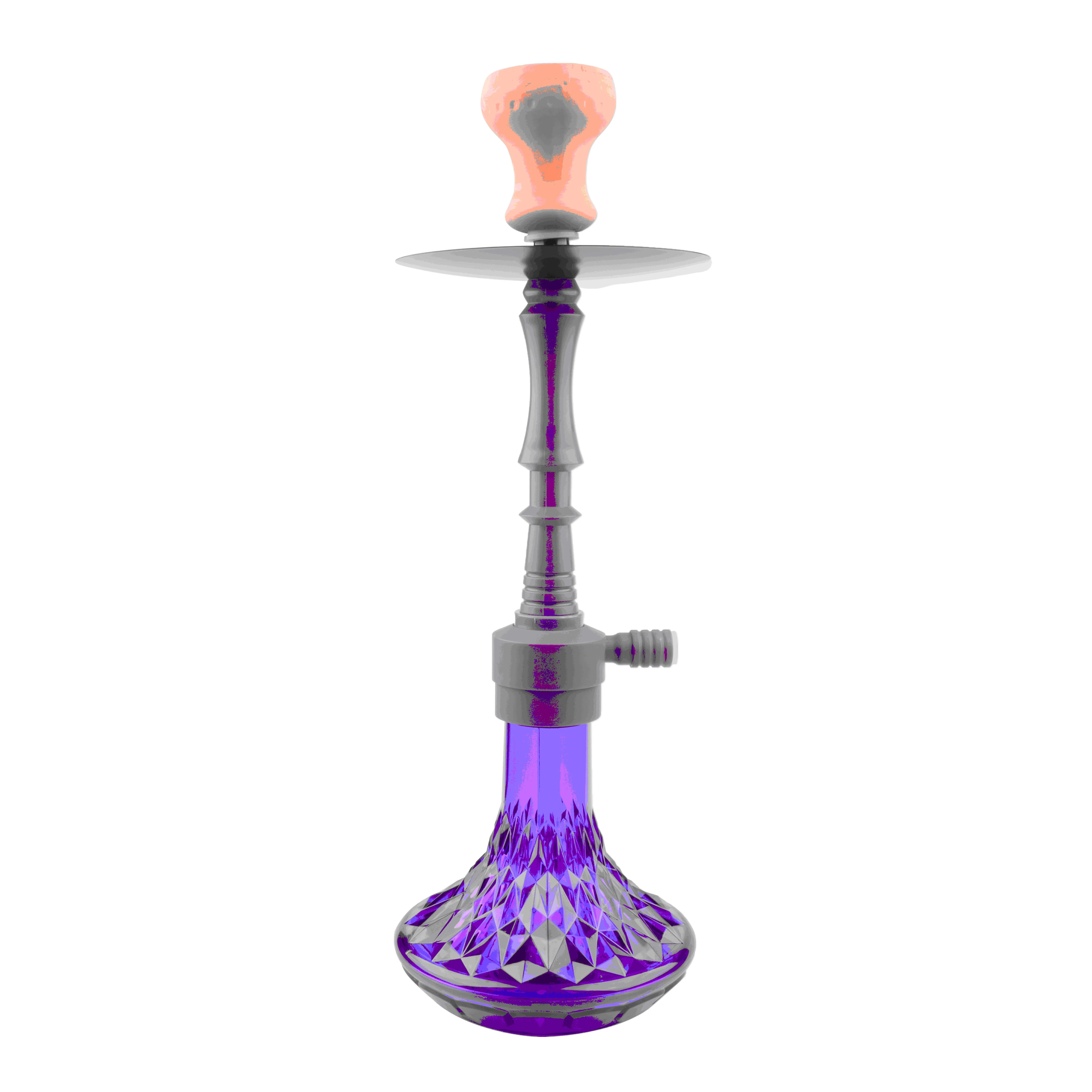 Cheap Wholesale Hookah Smoking Accessories Tobacco Plastic Hookah Shisha Portable German Russian Shisha Hookah