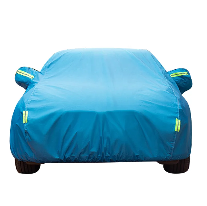 All Weather Outdoor Universal Automatic Car Cover 6 layer Waterproof Windproof Dustproof Snowproof Disposable