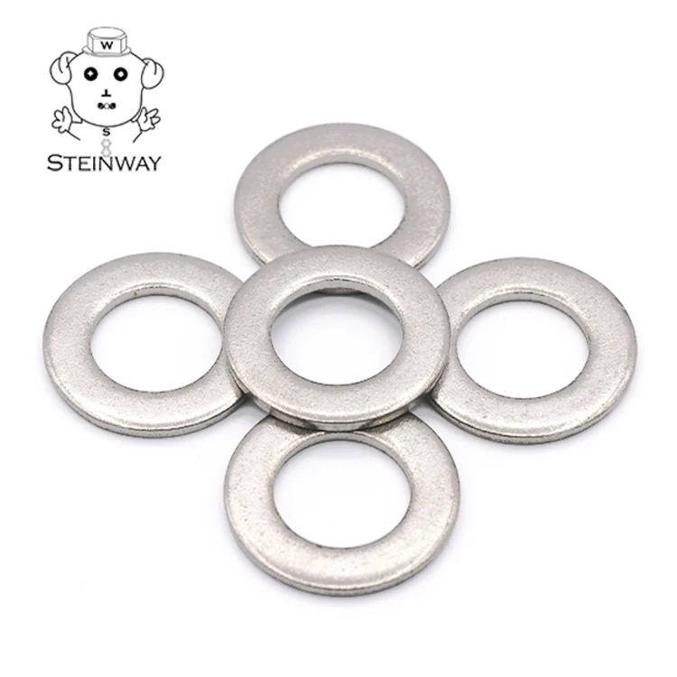 Плоская Круглая Шайба из нержавеющей стали SS304 ANSI B 18.22.1 10 # плоская шайба типа