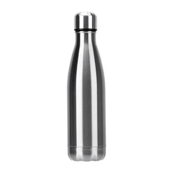 Wanto 2022 Personalized 350ml 500ml 750ml 1000ml New Stainless Steel Cola Shape Water Bottle For Gym And Running