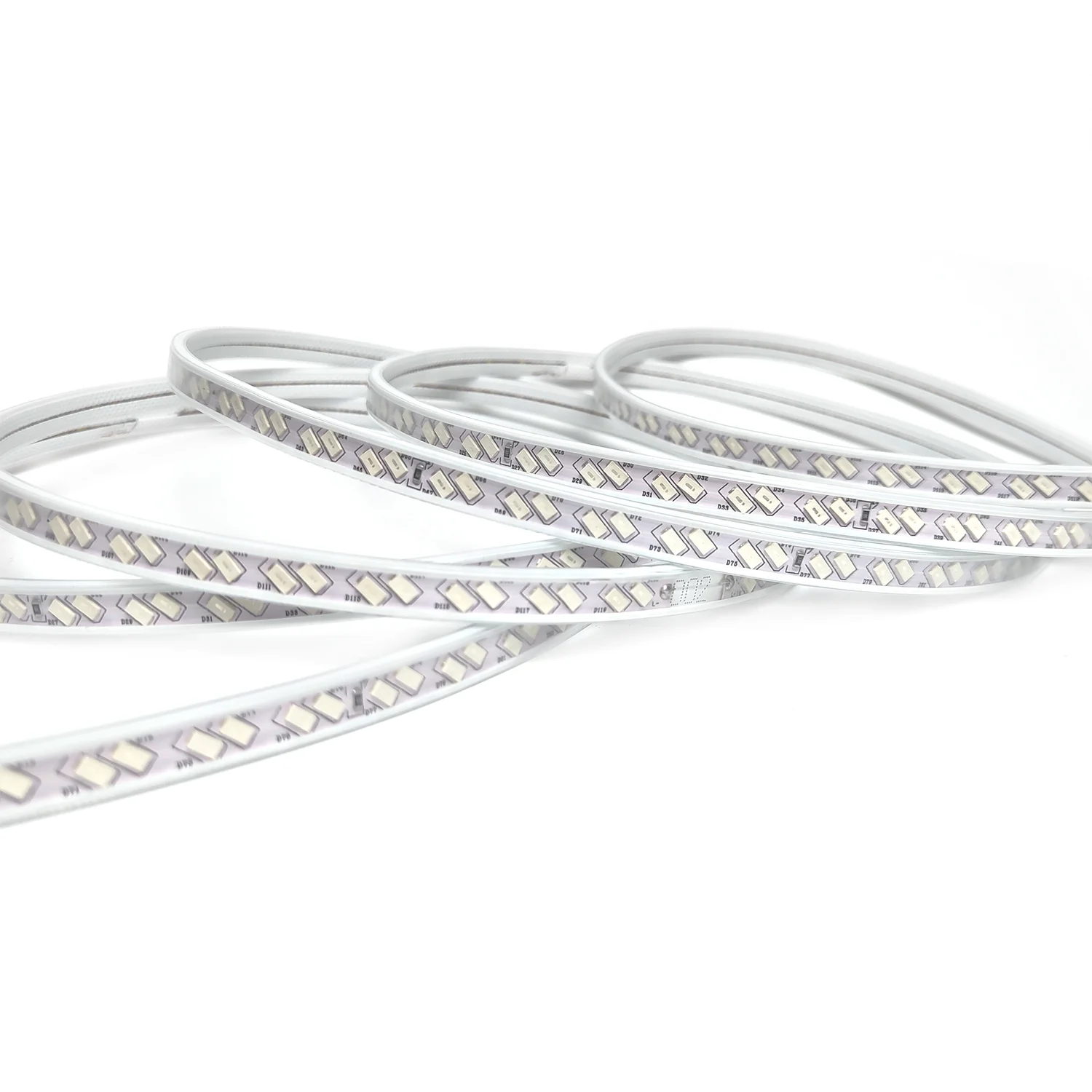 Световая лента 220 В SMD 5730 120led белый теплый синий красный зеленый фиолетовый порошок
