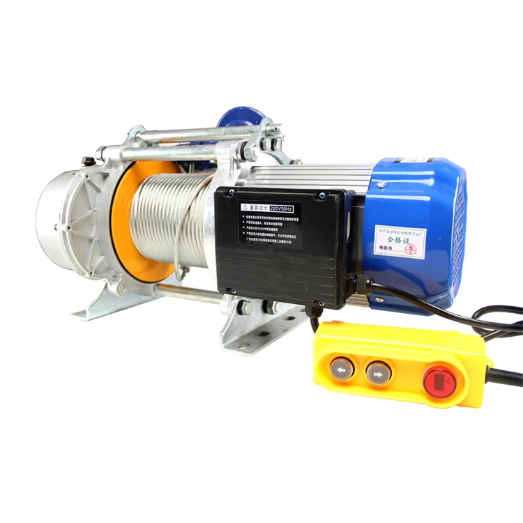 KCD HIGH QUALITY ALUMINUM SHELL ELECTRIC WINCH ELEVATOR HOIST