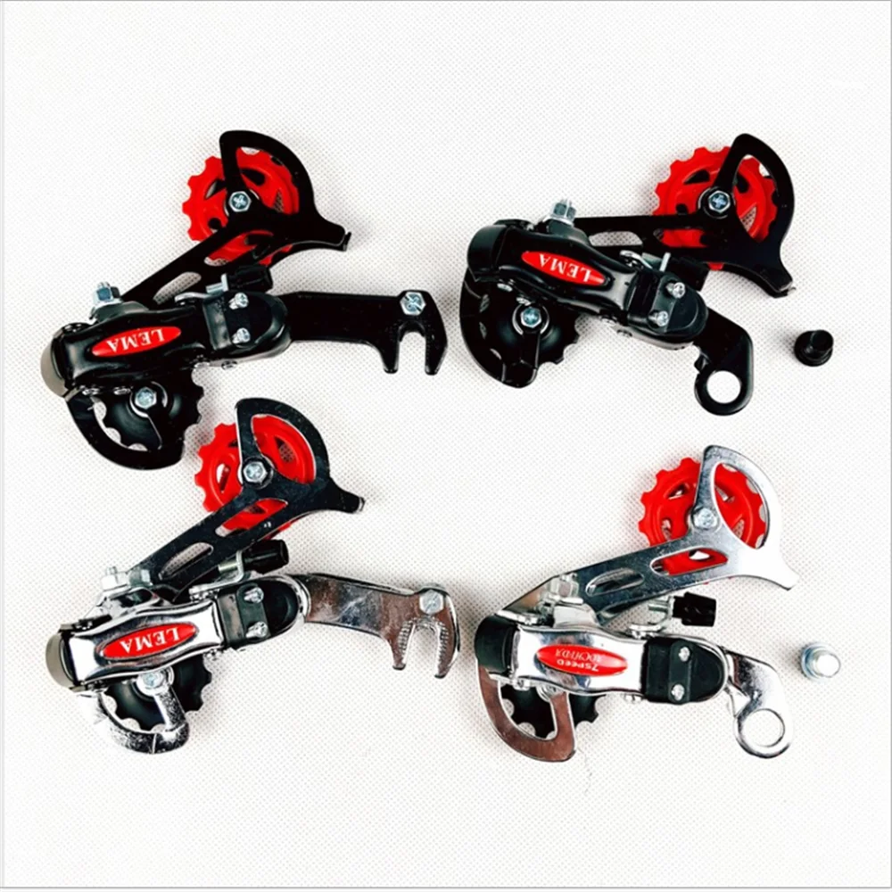 
Mountain bike bicycle rear derailleur gearbox, two types of cycling parts and equipment 