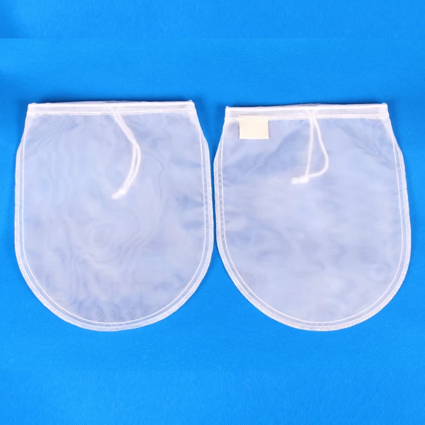
BOSI 200 micron Nylon Nut Milk Bag 23CM * 27CM U Shape Multiple Usage Reusable Food Strainer 