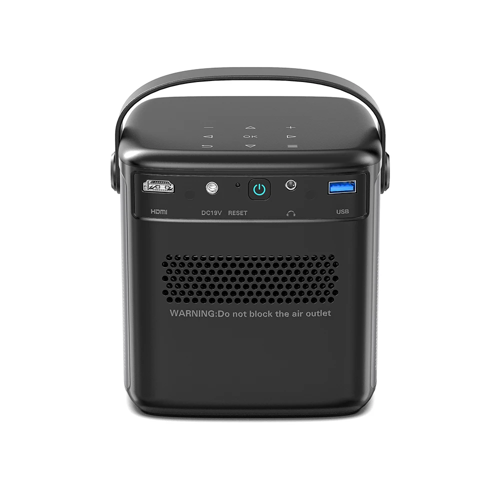 Android 11 DLP Full HD wifi BT outdoor film movie player gaming rechargeable projector 3d home cinema video projecteur google tv