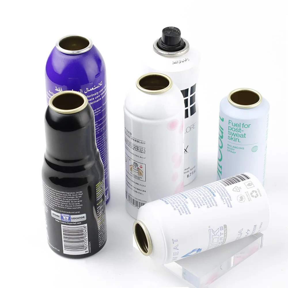 12 14 18 25 bar Air Pressure Spray Cans Square Aerosol Can Replacement Spray Can Nozzles