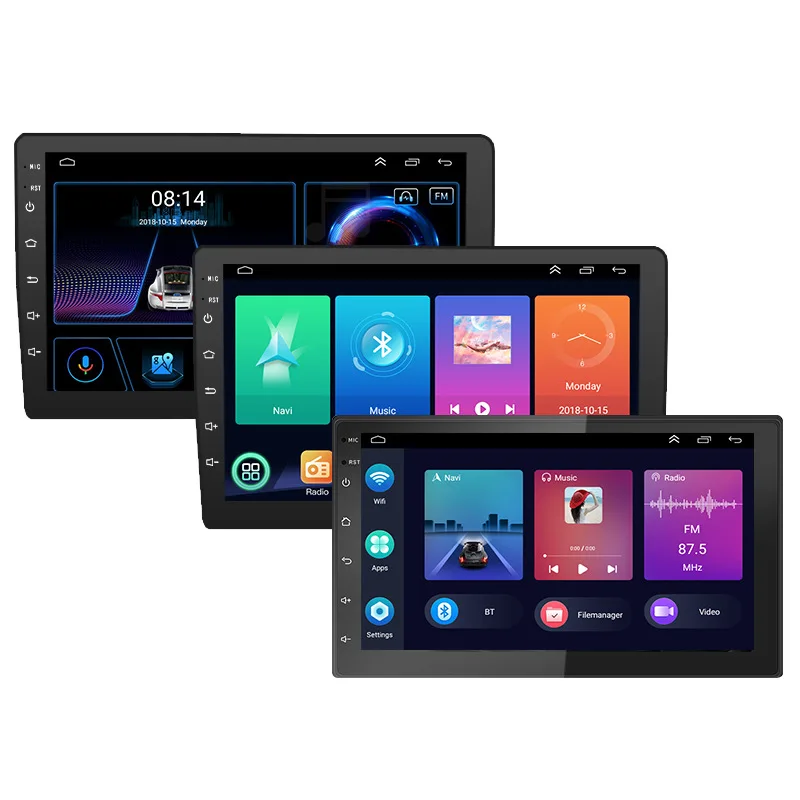 OEM Factory 7 9 10 inch universal car navigation GPS Navigation Universal Portable Carplay Car DVD Player Radio