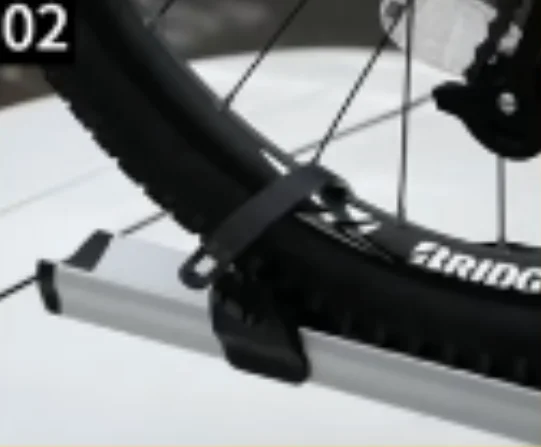 Hot Sale High Quality Suction Cup Roof-Top Rear Bike Rack Car Roof Bicycle Rack Factory Wholesale Roof Mounted Bike Racks