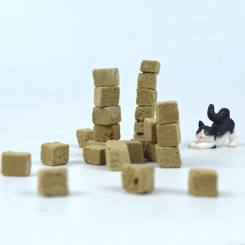 Высокое качество сублимированный Кубы куриной печени оптовая продажа вкусные натуральные полезные лакомства для домашних животных кошек или собак высокая вкусность