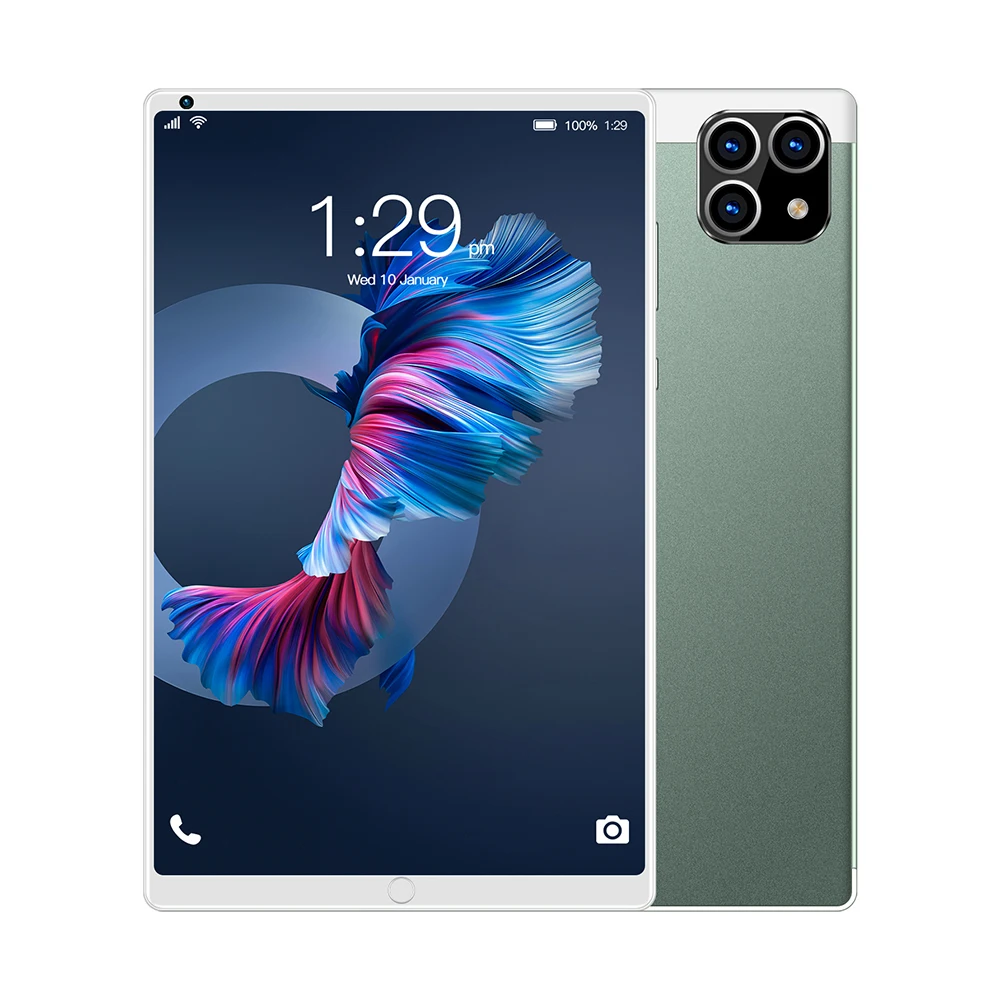 Slim Portable Smart Android GMS Option 4G Android Tablet PC 8inch with GPS