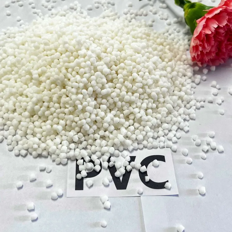 Spot aging resistance impact resistance PVC plug material particles injection grade high flow PVC flame retardant PVC particles