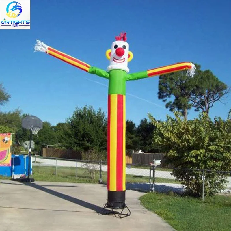 clown air dancer good price decorative outdoor inflatable jester air dancing puppet