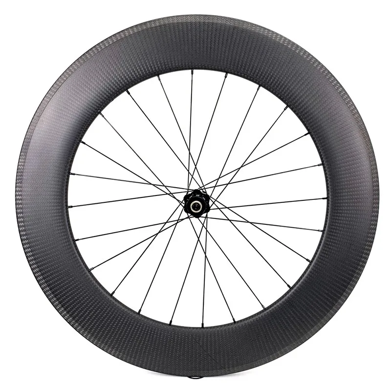 China carbon road bike wheelset Triathlon 88mm depth Carbon fiber clincher rim brake bicycle wheelset