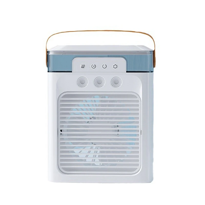 Three-hole air cooler Humidifier humidifier spray Multi-function wind speed adjustable timing multi-color night light function