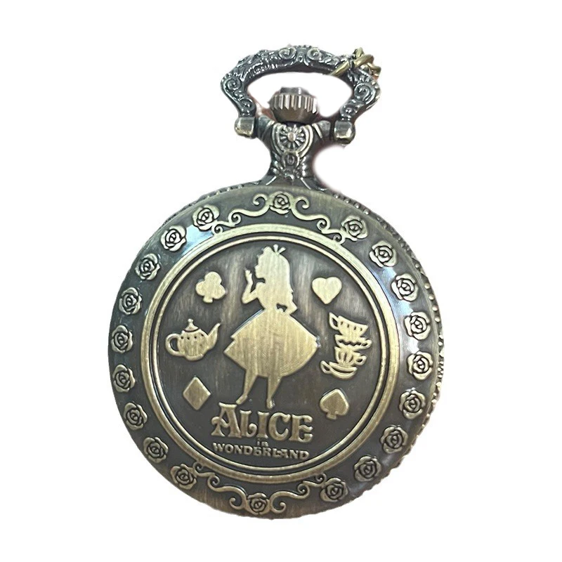 High Quality Multi-Functional Classic Fashion Quartz Watch Flip Digital Face Large Pocket Watch