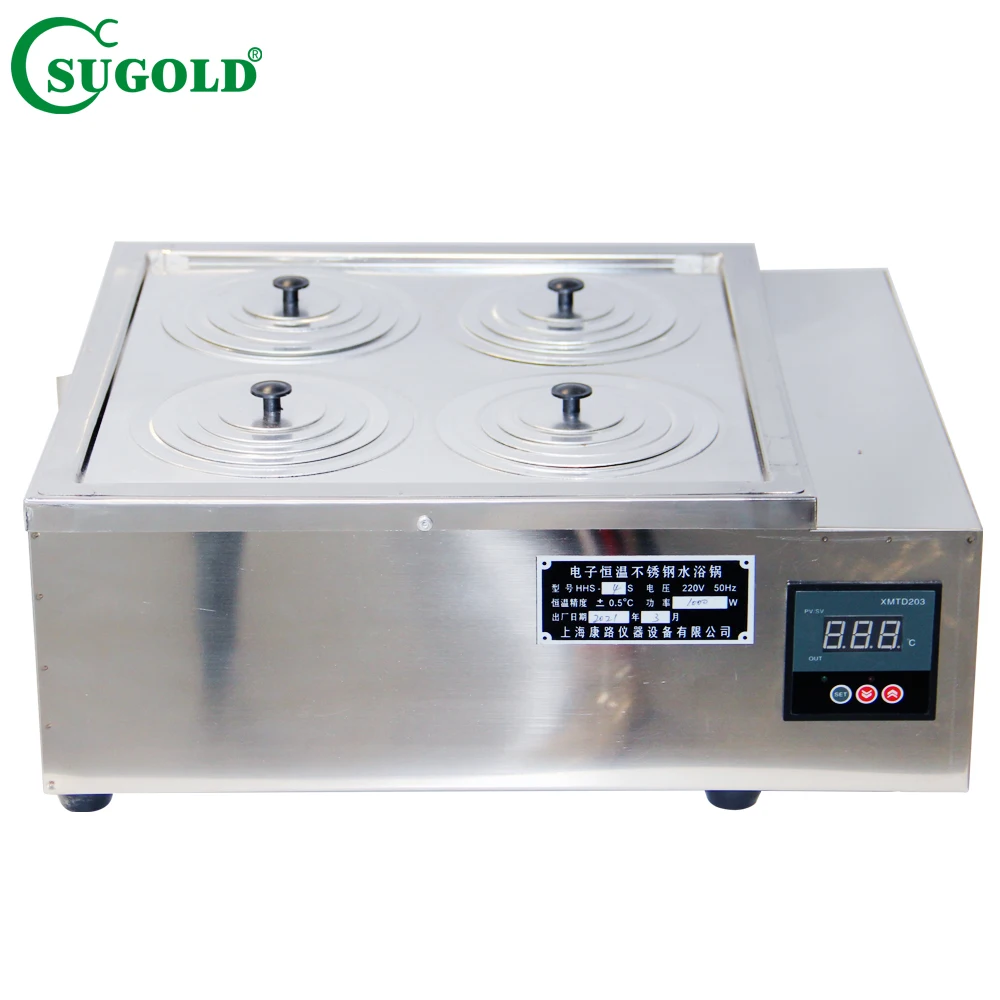 Laboratory digital temperature controlled one hole water bath