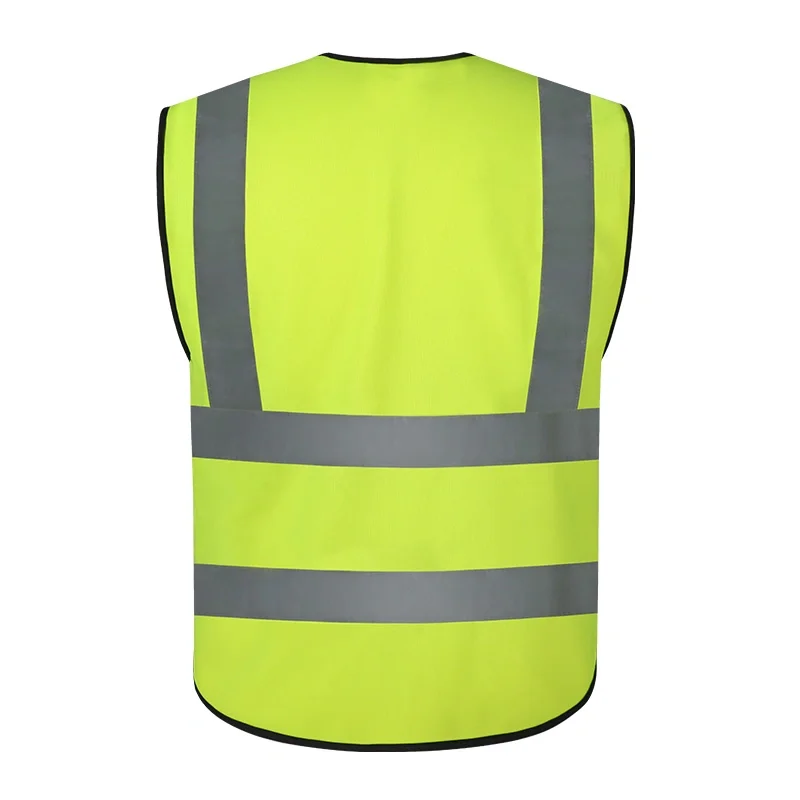 Traffic Work Security Hi Vis Reflective Clothing Safety Vest Polyester Fabric safety Reflective Vest