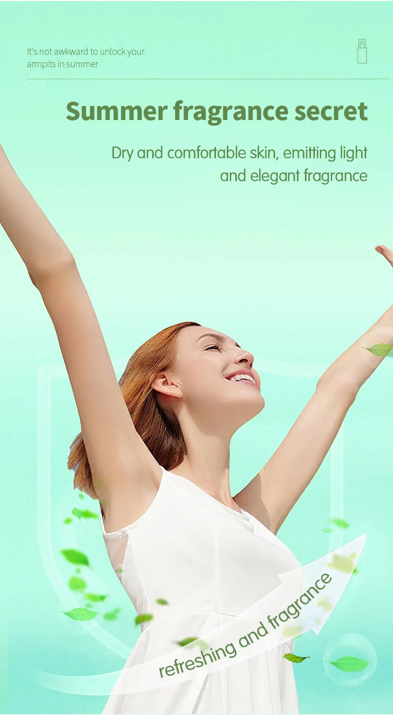 Body Deodorant Anti Transpirant Antiperspirant Dry Spray Underarm Against Sweat Anti-Perspirant 10