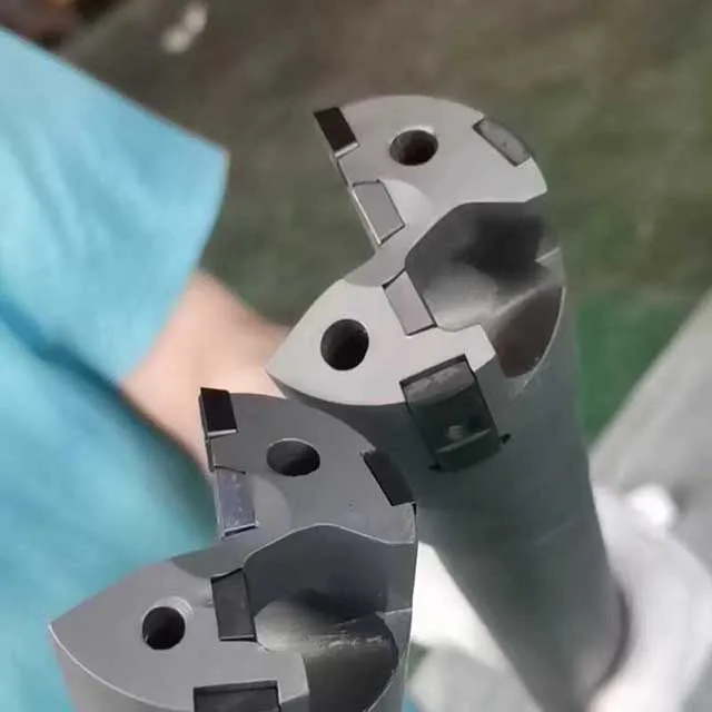 diameter 52mm  indexable type deep hole drill bit mould making deep hole gun drill