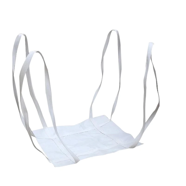 1 Ton PP Sling Big Bags FIBC Sling Bags Soft Woven Pallet For Cement