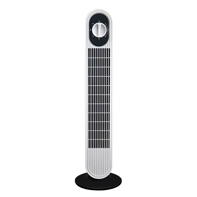 Tower fan household floor shaking vertical bladeless fan strong wind light sound baby silent electric fan