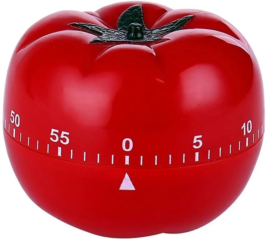 Lovely Cute 1-60min 360 Degree Rotating Tomato Shape  mechanical Kitchen food Countdown  timer  3045