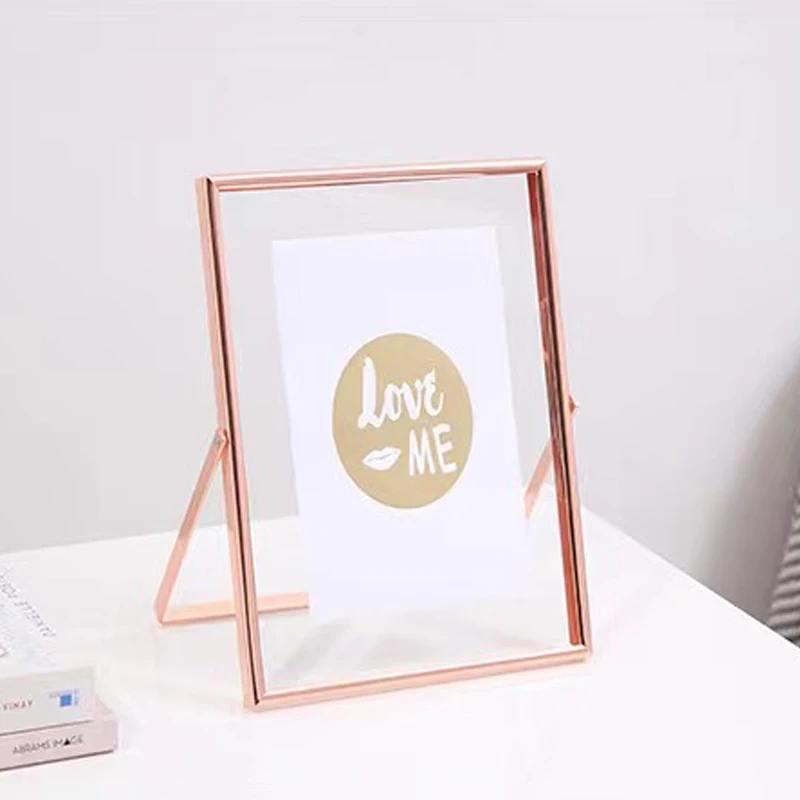 JUNLIN Wholesale Hot Sale Metal Picture Frame Photo Stands