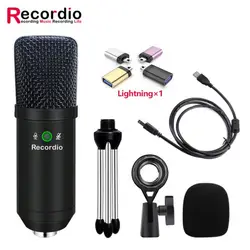 GAM-U08 Plastic Condenser Live Broadcast Microphone For Wholesales