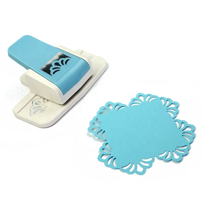 KAMEI hole punch Supply All Around Large Fancy lever Border Punch For Decoration