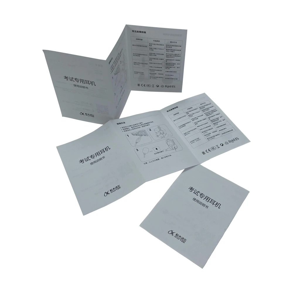 High Quality Recyclable Production Manual Product Instruction Manual