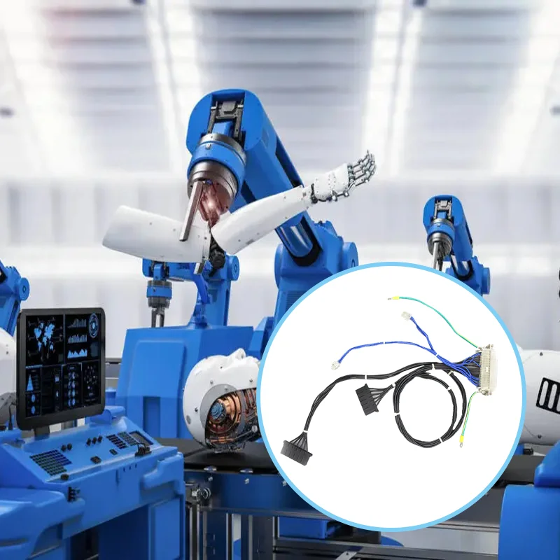Robotic automation cables AVG wire harness Industrial robot High-flex drag chain wire harness