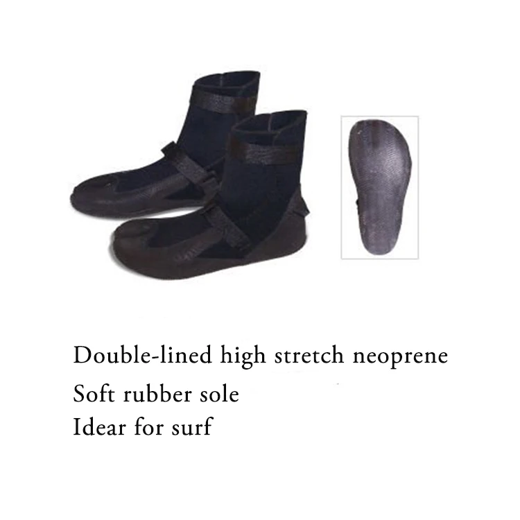 Waterproof Diving Boots High Stretch Neoprene Rubber Shoes Beach Shoes
